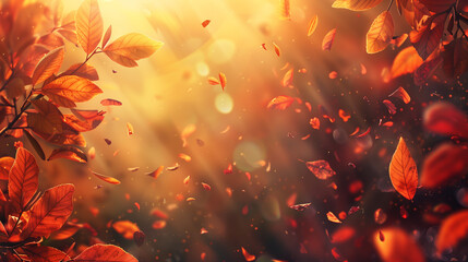 Golden Autumn: Vibrant Fall Foliage