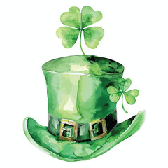 Watercolor St. Patricks Day Clipart 