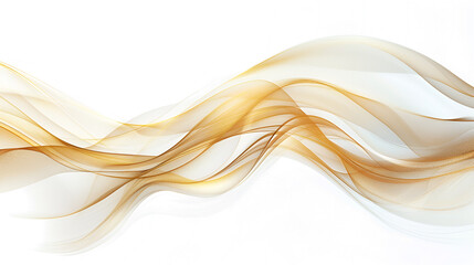 abstract wave on transparent background