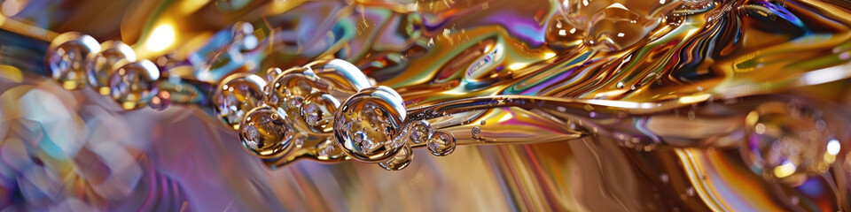 Gleaming diamond bracelet elegantly displayed on a shimmering, metallic surface