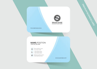 Business card layout