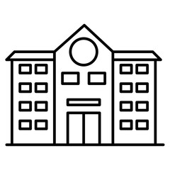 school in line style