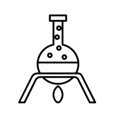 burn bunsen in line style