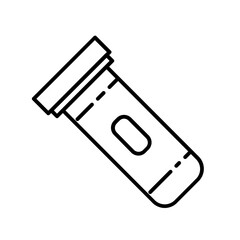 flashlight in line style