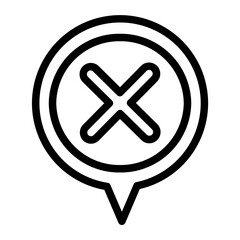 Obraz premium chat refusal line style