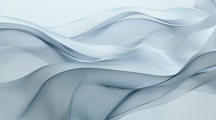 A minimalist background of a gently curving wave symbolizing simplicity and fluidity in design