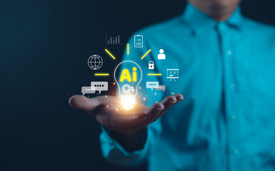 Ai robot tech solution smart Chatbot System support technology computer chatting generate software open search on tech analysis network data communication future service user developer program