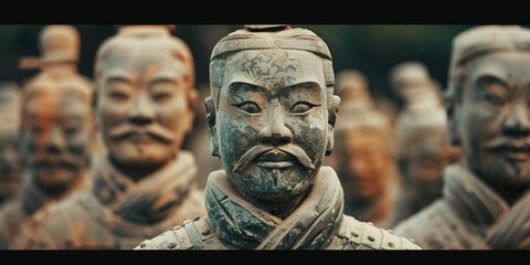 Xi'an Terracotta Warriors Mystic - obrazy, fototapety, plakaty