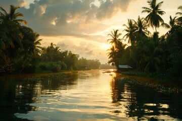 Kerala's Serene Backwaters
