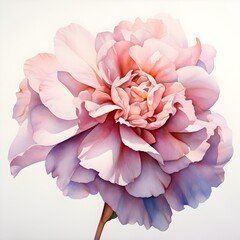 Ethereal Watercolor Bloom - A Romantic and Captivating Floral Masterpiece
