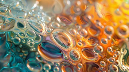 Water Bubbles Close Up, macro