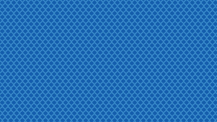 Abstract Blue Islamic Pattern Background - obrazy, fototapety, plakaty