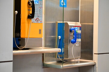 Taiwan's public phones, provided by Chunghwa Telecom, accept coins or cards for public use. Despite...