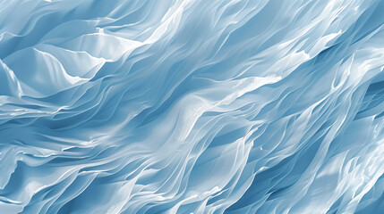 Obraz premium background of patterned texture with alternating light blue and white stripes, resembling fabric folds