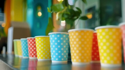 These disposable cups are perfect for any event with their versatile and customizable design making them a great choice for branding your business.