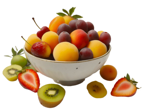Des fruits en mode PNG