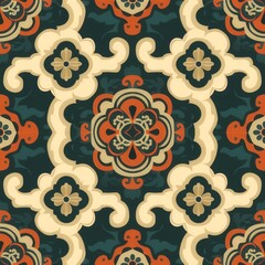 seamless chinese pattern