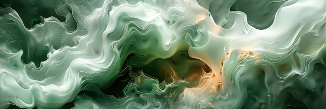 Abstract Background Gradient Ocean Green, Background Image, Background For Banner, HD