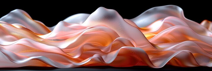 Fototapeta premium Abstract Background Gradient Pastel Peach, Background Image, Background For Banner, HD