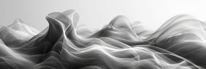 Fototapeta premium Abstract Background Gradient Quicksilver, Background Image, Background For Banner, HD