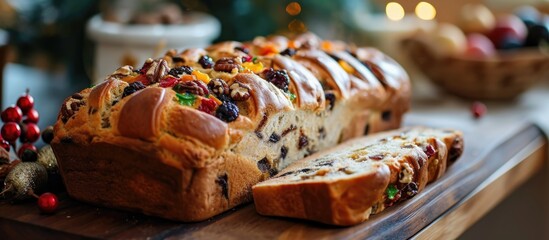 Fruit and nut bread