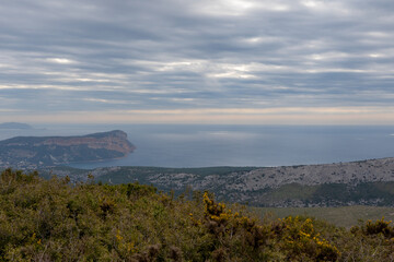 The Calanques National Park, near Marseille in the south of France. Magnificent landscapes, calanques with turquoise waters, a heaven place for summer