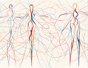 Ethereal Lines: Minimalist Feminine Essence