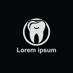 Obraz premium vector dental logo design 