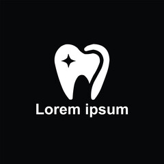 vector dental logo design 