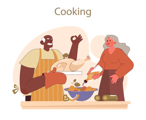 Retirees' Activities concept.