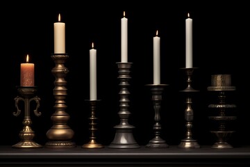 Candlestick patterns delicately balanced, creating a visual spectacle on the market scale that captures the essence of financial equilibrium.