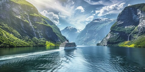 Geirangerfjord Fjord Landscapes