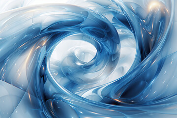 tourbillon d'eau 3D lumineux