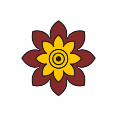 Illustration of flower