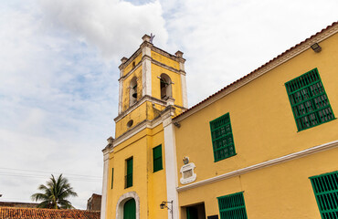 03.03.2024 - Camaguey, Santa Lucia, Cuba - San Juan church - museum. Landmark