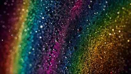 abstract shiny rainbow background