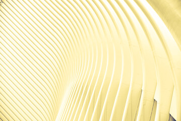 Yellow abstract background with lines