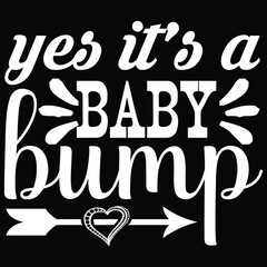yes it's a baby bump