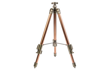 Fototapeta premium Capturing the World: A Camera Perched on a Tripod.. On a White or Clear Surface PNG Transparent Background.