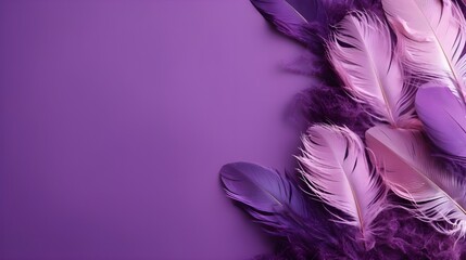 Purple feathers wallpapers for iphone and android
