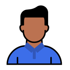 set of funny cartoon businessman