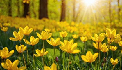 Colorful spring or nature background