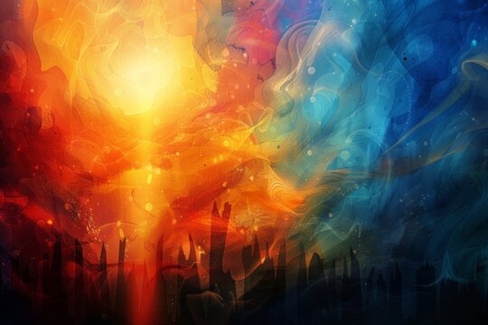 abstract background for Great Poetry Reading Day