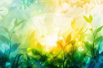 abstract background for Greenery Day