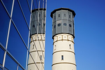 Wasserturm in Gütersloh Owl NRW Deutschland