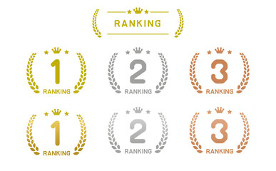 月桂樹のベクターランキング素材
