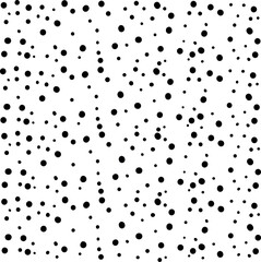 Screentone made from different sized dots or specks of dust.