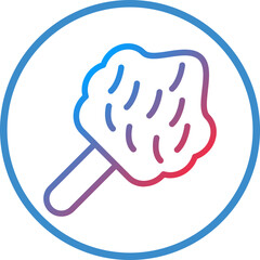 Obraz premium Vector Design Cotton Candy Icon Style