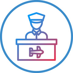 Vector Design Security Control Icon Style