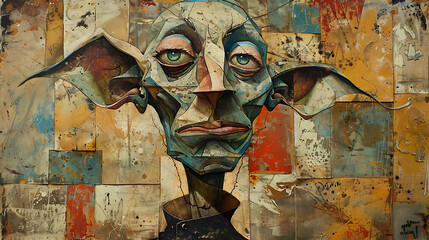 Fototapeta premium graffiti on the wall